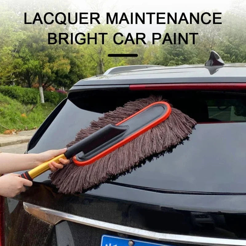 Adjustable Telescopic Microfiber Car Duster Mop Brush for Cleaning & Wash Accessories