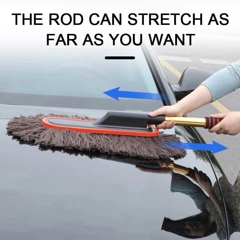 Adjustable Telescopic Microfiber Car Duster Mop Brush for Cleaning & Wash Accessories