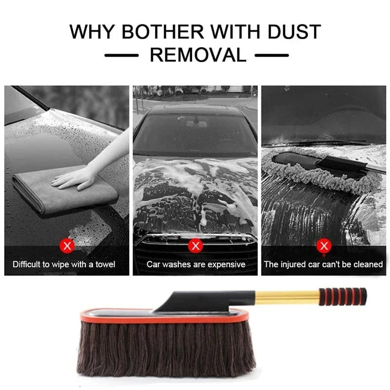 Adjustable Telescopic Microfiber Car Duster Mop Brush for Cleaning & Wash Accessories
