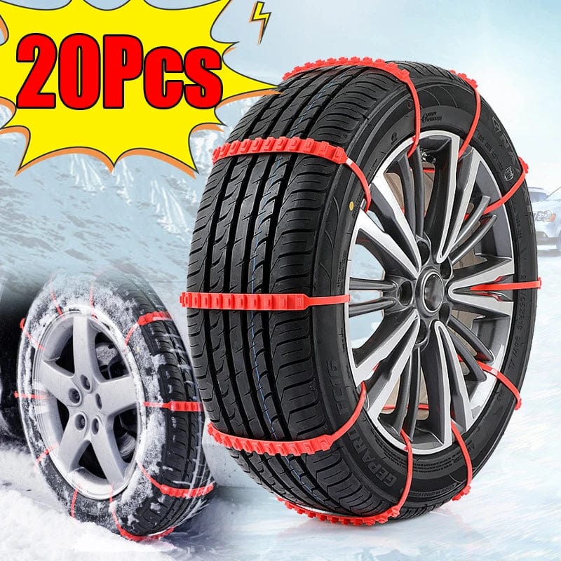 Anti-Skid Snow Chains for Car Winter Tires