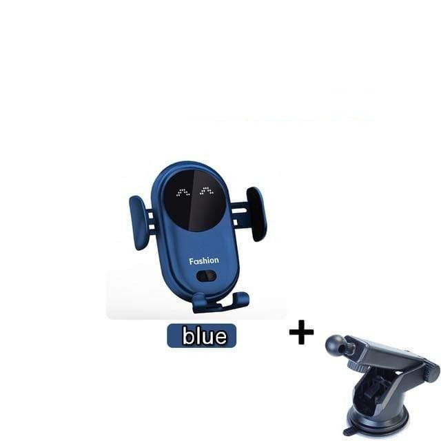 Smart 360° Rotating Auto-Clamping Fast Wireless Car Phone Charger