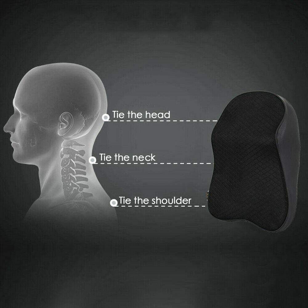 Car Seat Headrest and Neck Rest Cushion