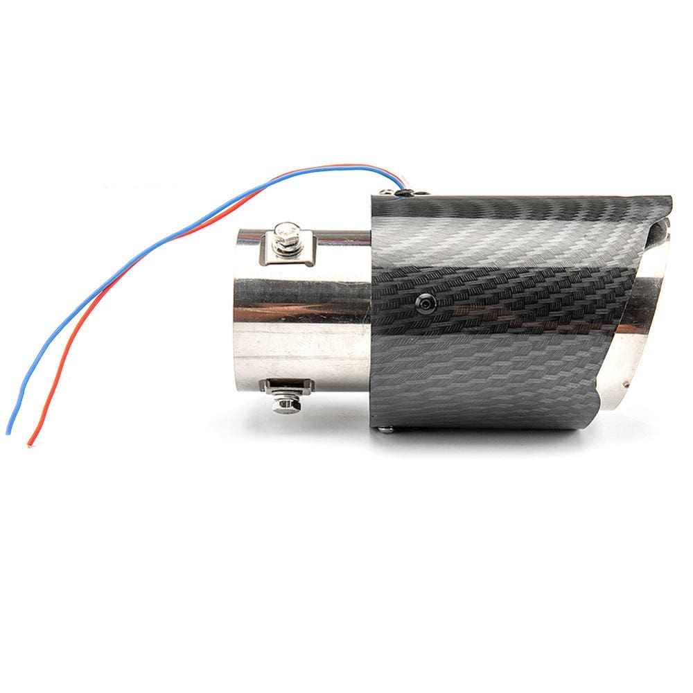 Carbon Fiber LED Car Exhaust Muffler Pipe Tip