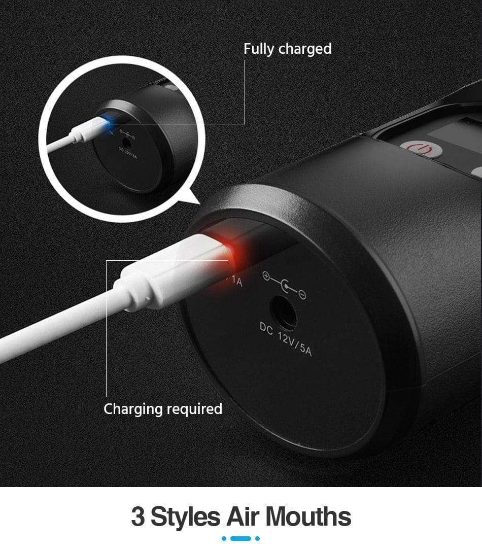 Cordless LED Tire Inflator