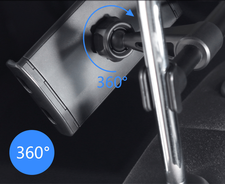 Flexible 360° Rotatable Car Back Seat Tablet Phone Mounting Bracket