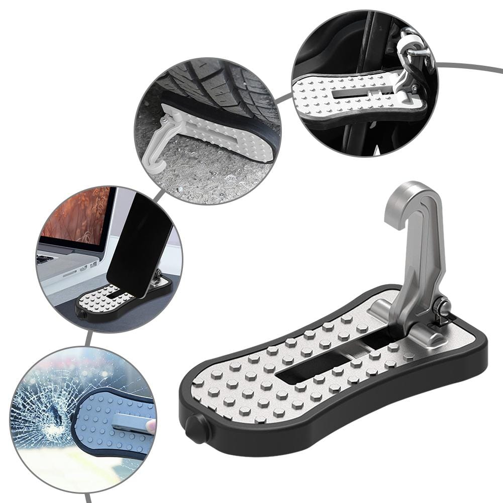 Multifunction Foldable Car Roof Rack Step