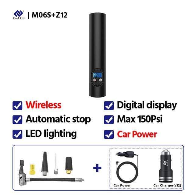 Cordless LED Tire Inflator