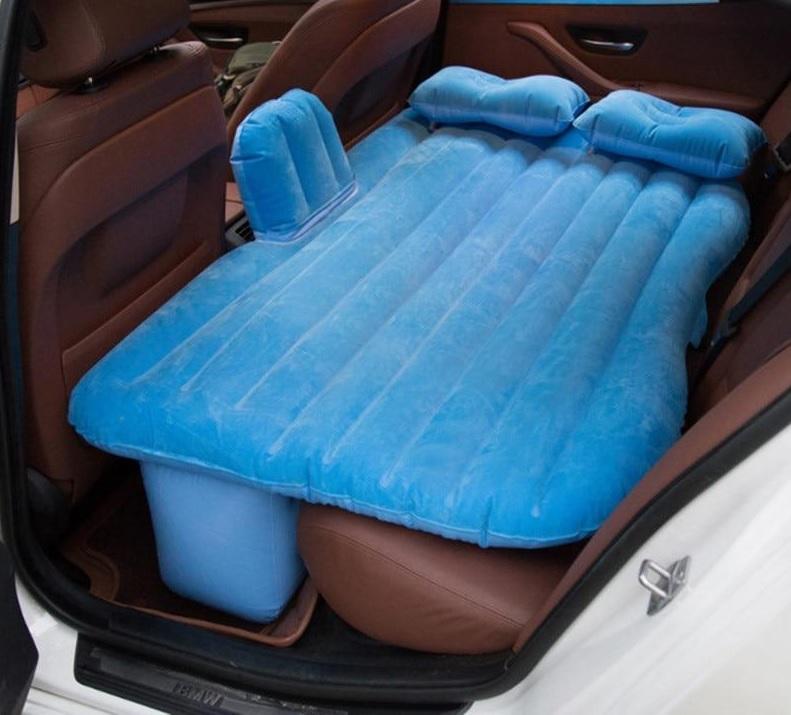 Portable Inflatable Car Back Seat Sleeping Mattress & Camping Air Bed