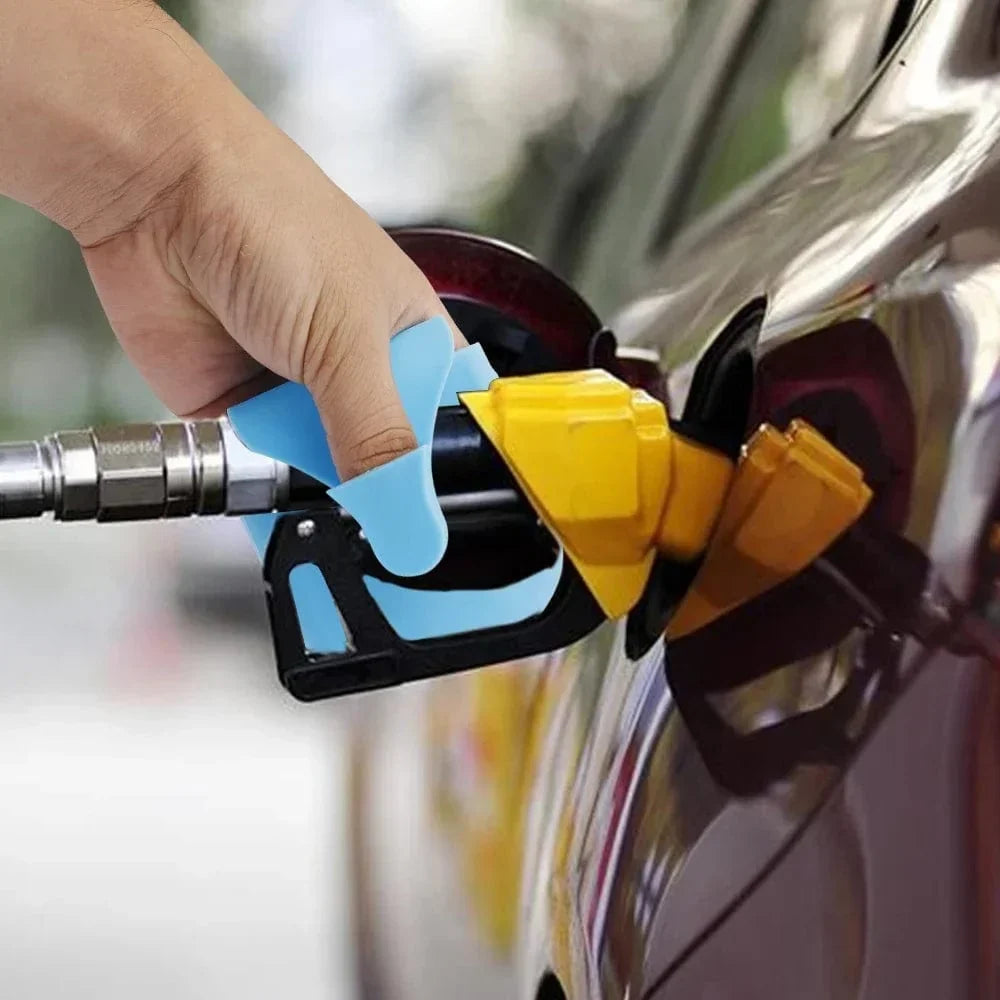 Reusable Silicone Gas Pump Gloves: Wear-resistant, Anti-Dirt, Hidden Magnetic, Auto Supplies