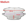 Magnetic Car Windshield Snow and Sunshade Cover