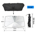 Car Windshield Sun Shade Umbrella, Foldable Car Umbrella UV Block Sunshade Cover