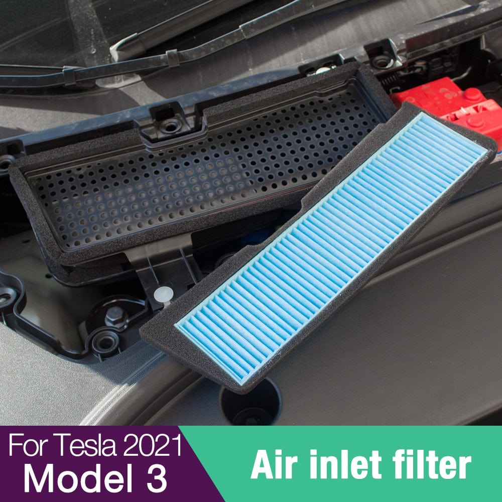 Tesla Model 3 Car Intake Air Flow Vent HEPA Filter