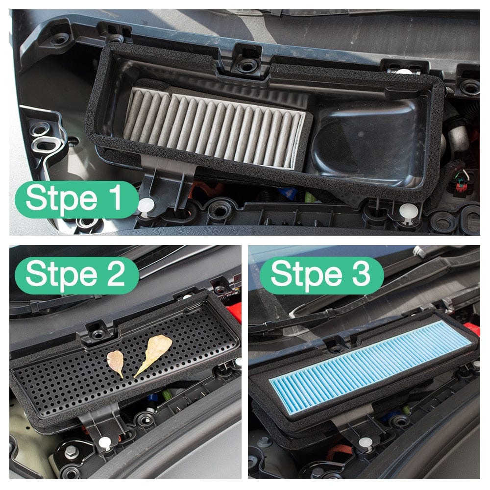 Tesla Model 3 Car Intake Air Flow Vent HEPA Filter