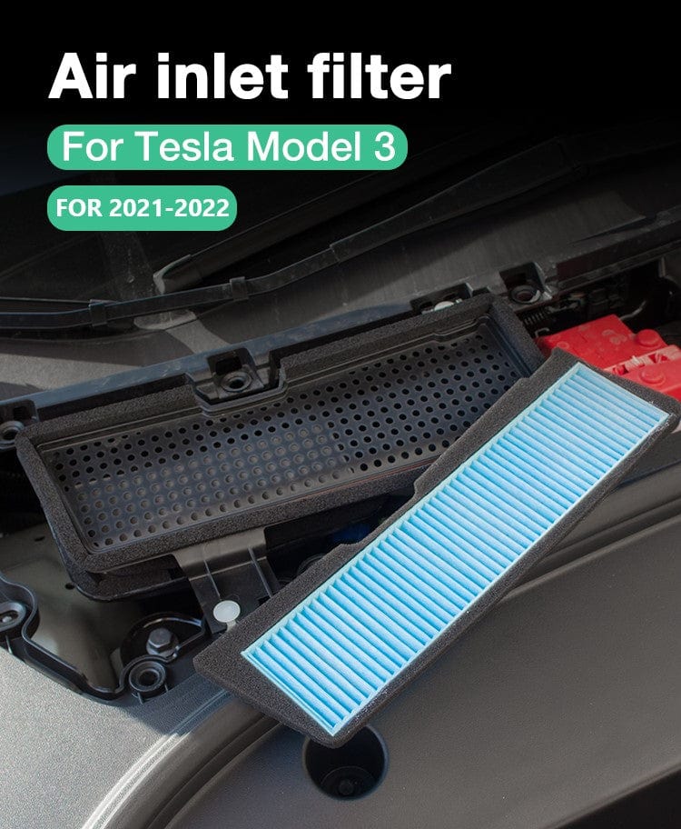 Tesla Model 3 Car Intake Air Flow Vent HEPA Filter