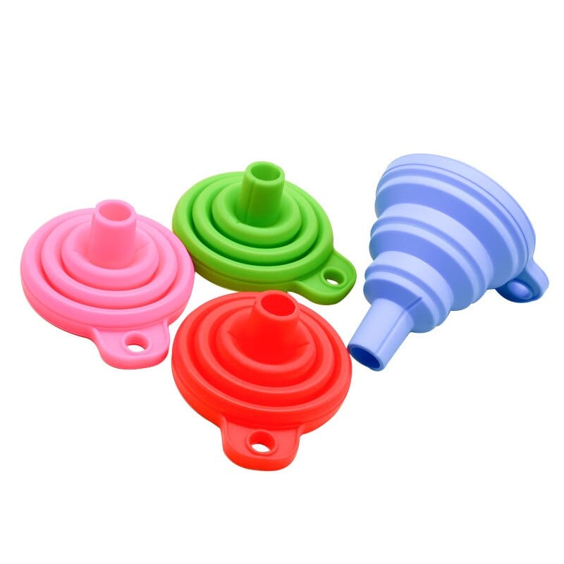 Collapsible Foldable Silicone Funnel