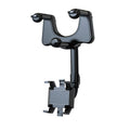 360° Rotatable and Retractable Rearview Mirror Car Phone Holder, Universal Phone and GPS Mount Holder