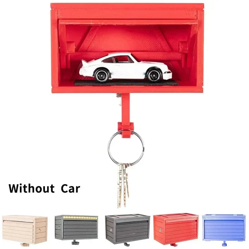 Wall-Mounted Car Garage Key Holder