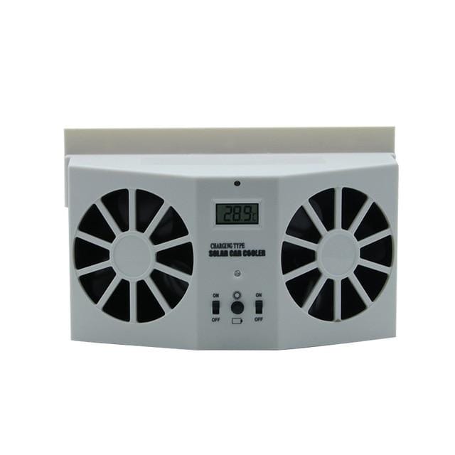 Solar Dual-Fan Car Ventilator