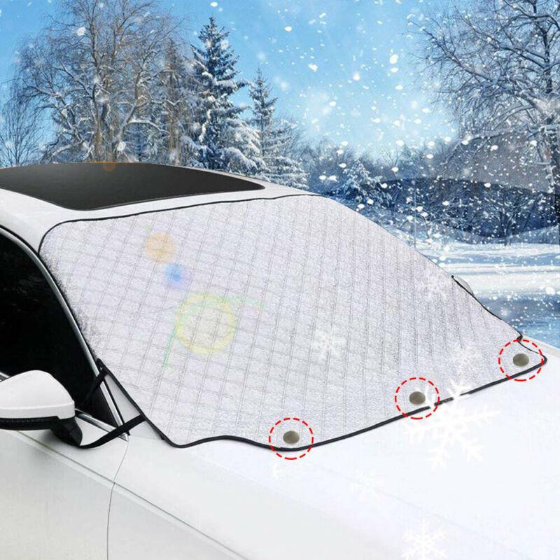 Magnetic Car Windshield Snow and Sunshade Cover