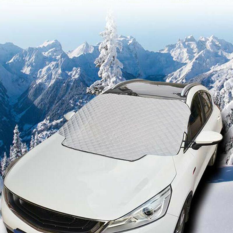 Magnetic Car Windshield Snow and Sunshade Cover