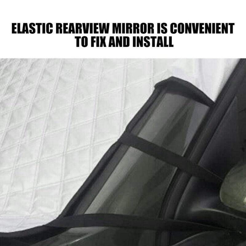 Magnetic Car Windshield Snow and Sunshade Cover